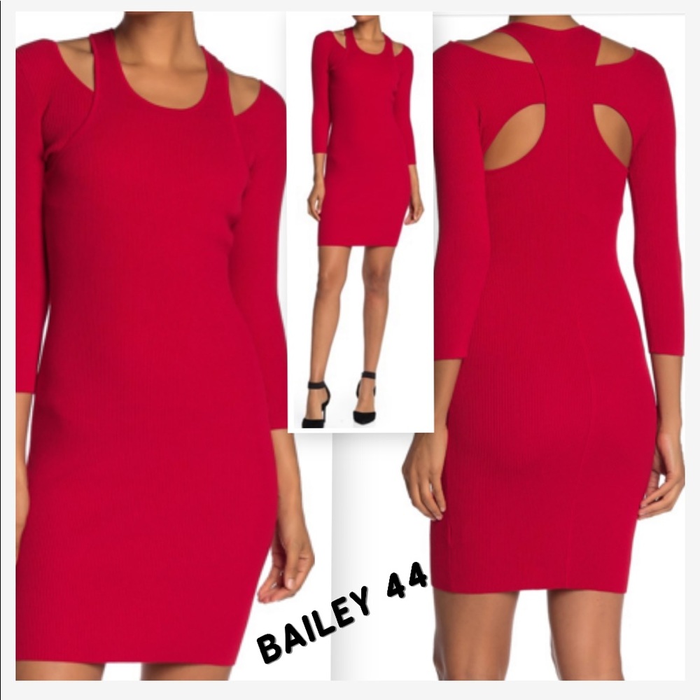 🆕Bailey 44 Ribbed Sweater Dress❤️